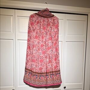 SHEIN Pink Floral Maxi Dress